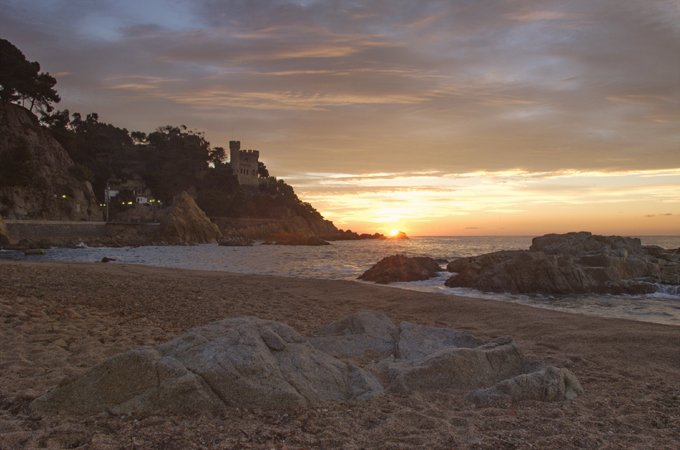 Sonnenuntergang Lloret