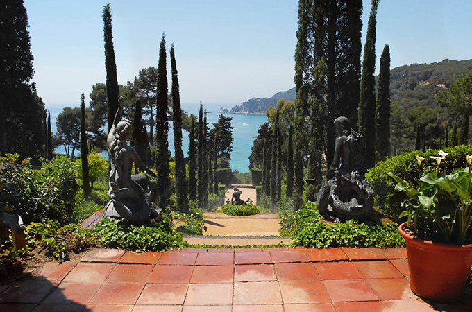 Die verwunschene Gartenanlage