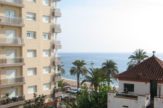 Meerblick aus einem Apartment 