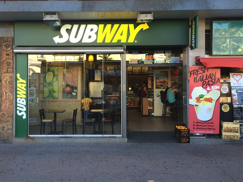 Eingang auf der Discostraße